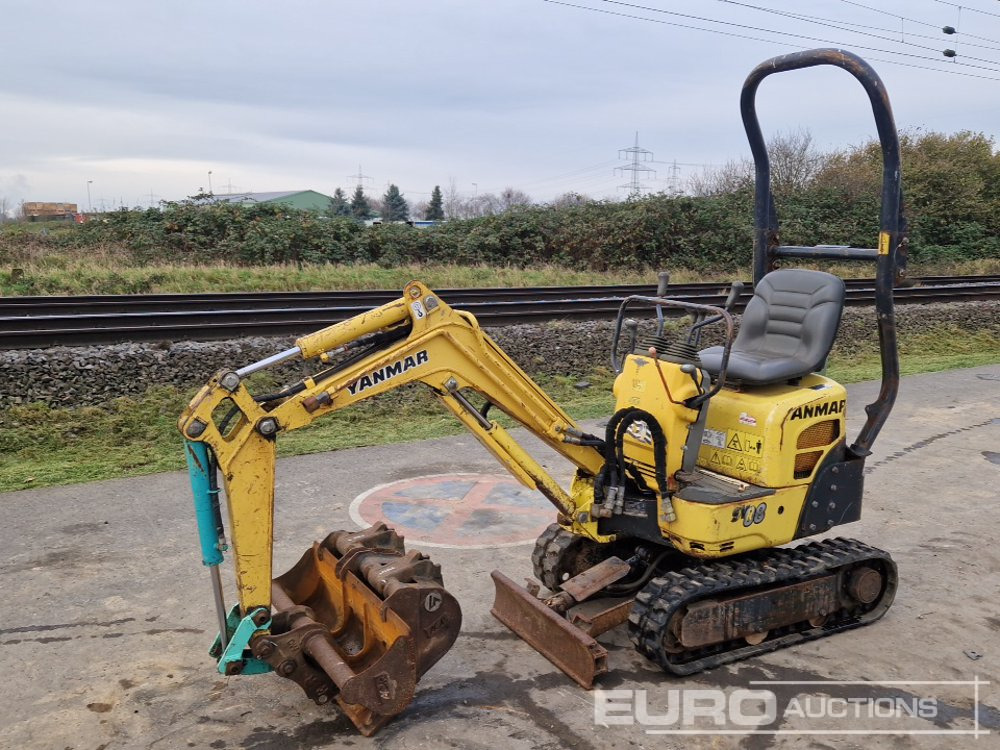 2013 Yanmar SV08-1A(S) - Mini excavator: picture 1 2013 Yanmar SV08-1A(S) - Mini excavator: picture 1