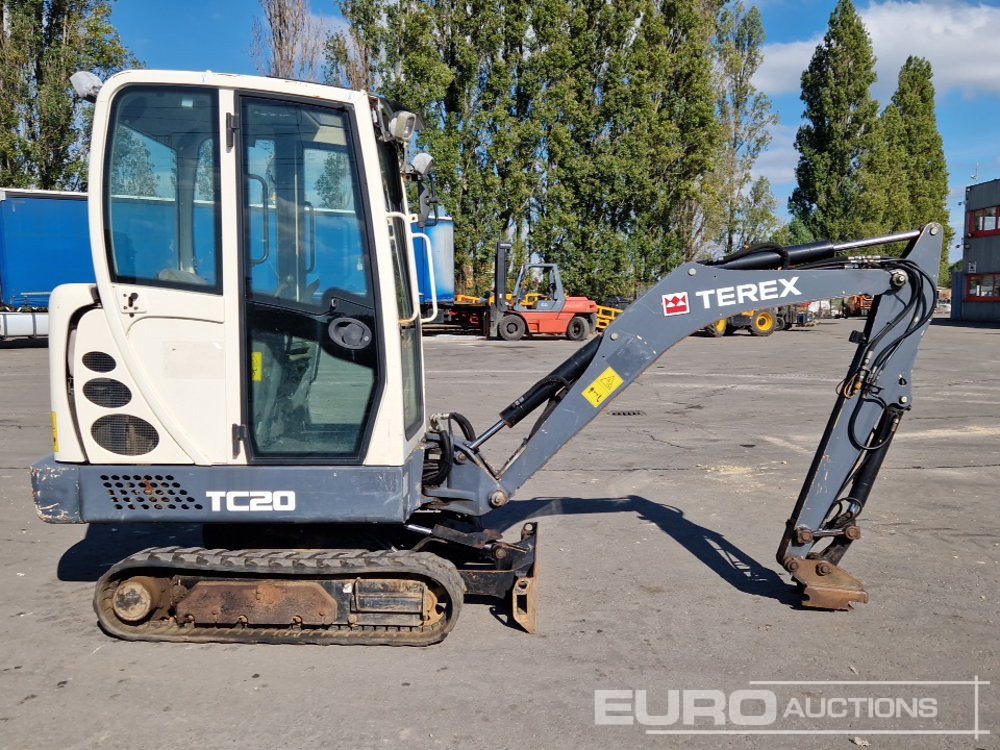 2014 Terex TC20 - Mini excavator: picture 5 2014 Terex TC20 - Mini excavator: picture 5