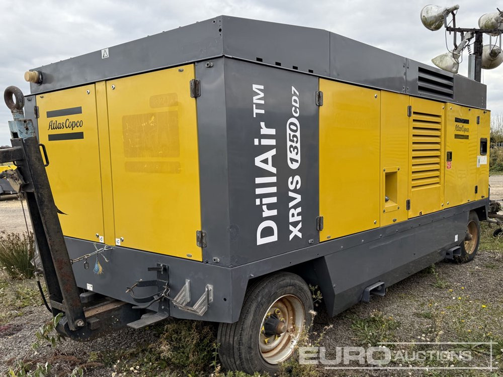 2015 Atlas Copco XRVS 1350 Compressor, 1350 cfm @ 25 bar pressure, CAT C18 Engine - Air compressor: picture 1 2015 Atlas Copco XRVS 1350 Compressor, 1350 cfm @ 25 bar pressure, CAT C18 Engine - Air compressor: picture 1