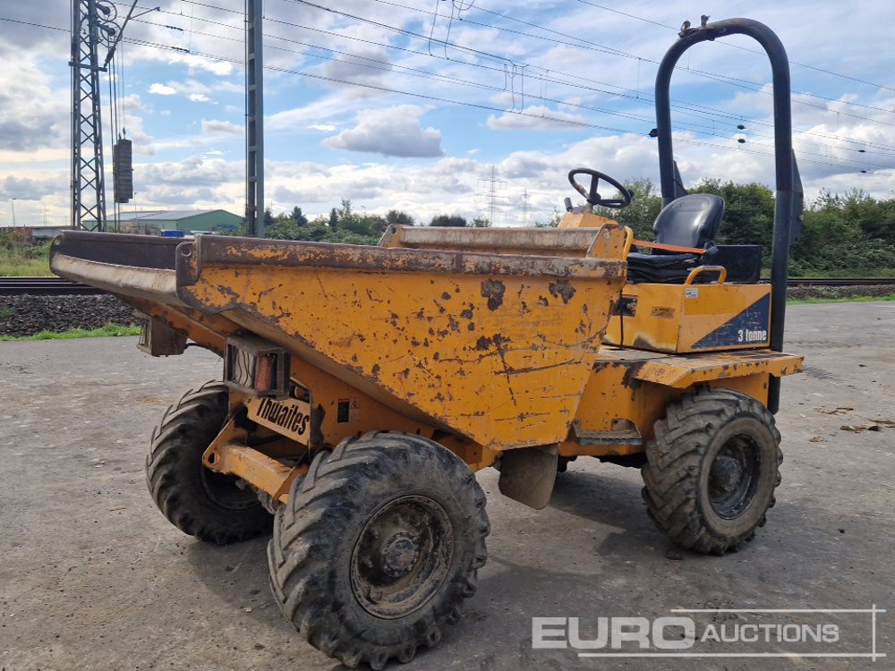 2015 Thwaites 3 Ton Dumper, Rollbar - Mini dumper: picture 1 2015 Thwaites 3 Ton Dumper, Rollbar - Mini dumper: picture 1