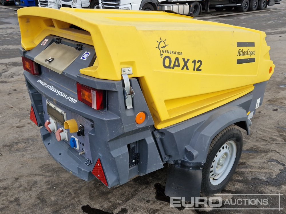 2016 Atlas Copco QAS12 - Air compressor: picture 3 2016 Atlas Copco QAS12 - Air compressor: picture 3