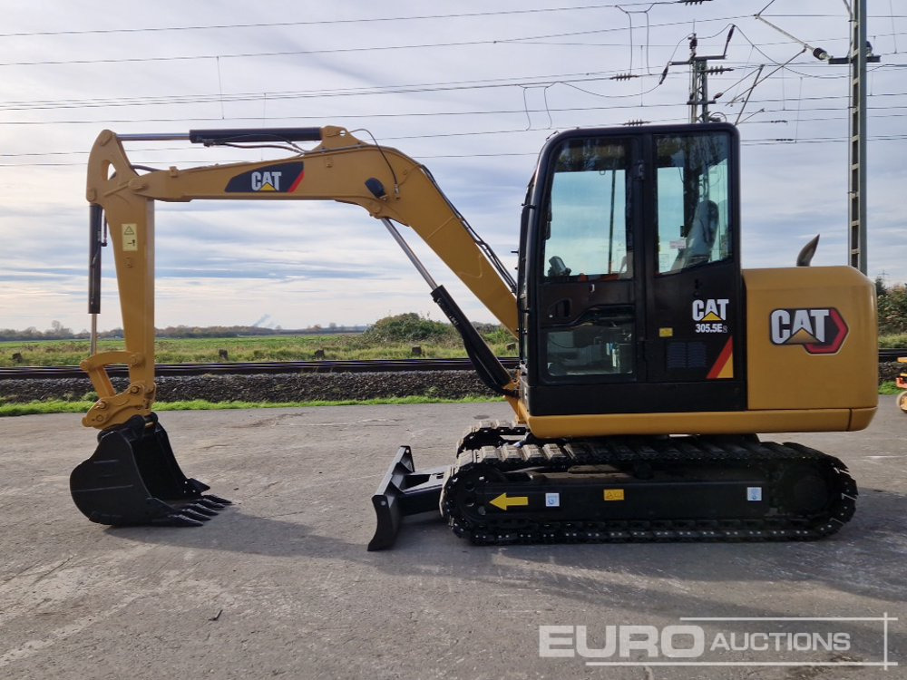 2018 CAT 305.5 E2 - Mini excavator: picture 2 2018 CAT 305.5 E2 - Mini excavator: picture 2