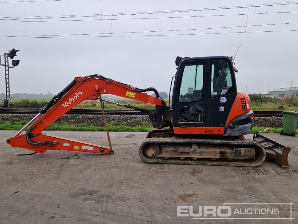 2018 Kubota KX080-4A - Mini excavator: picture 2 2018 Kubota KX080-4A - Mini excavator: picture 2
