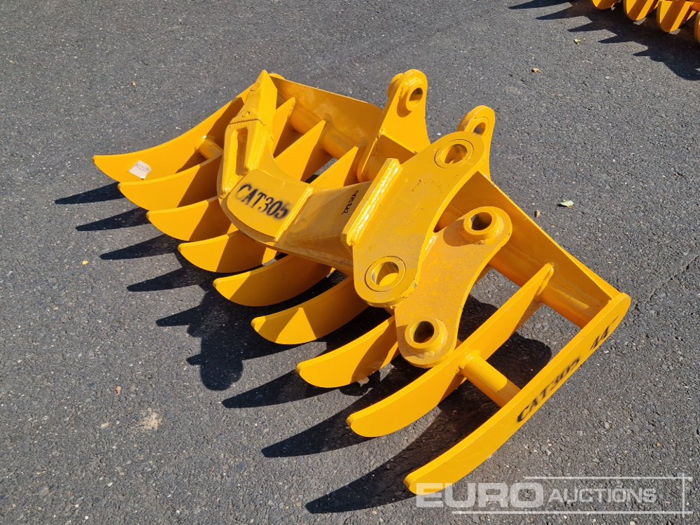 Unused 44" Rake, Ripper to suit CAT 305 - Bucket: picture 1 Unused 44" Rake, Ripper to suit CAT 305 - Bucket: picture 1