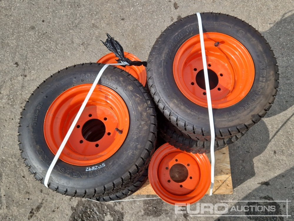 Unused Bridgestone Tyres with Rims (6 of) Rims (2 of) - Tire: picture 5 Unused Bridgestone Tyres with Rims (6 of) Rims (2 of) - Tire: picture 5