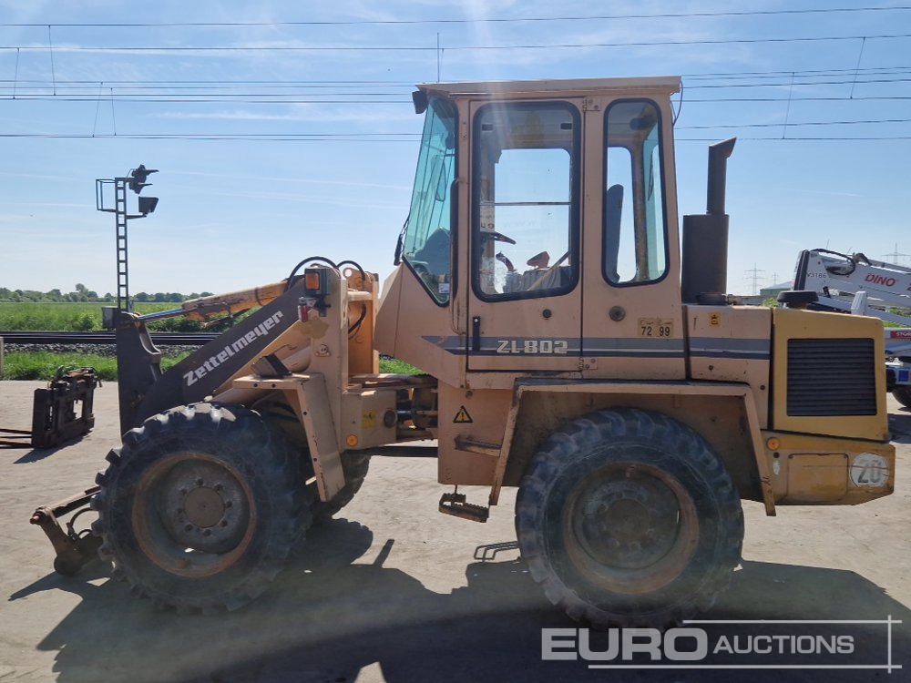 Zettelmeyer ZL802 - Wheel loader: picture 2 Zettelmeyer ZL802 - Wheel loader: picture 2