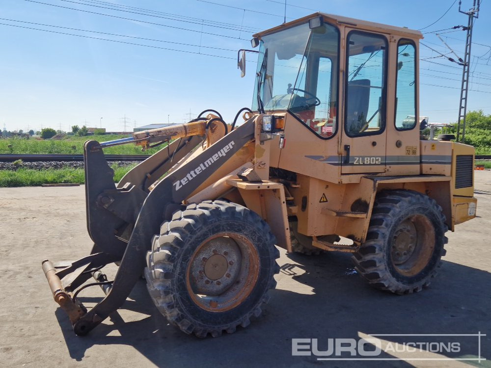 Zettelmeyer ZL802 - Wheel loader: picture 1 Zettelmeyer ZL802 - Wheel loader: picture 1