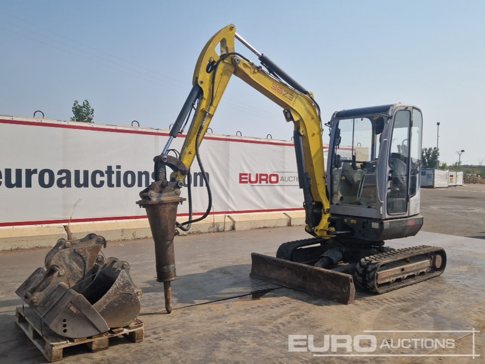 2011 Wacker Neuson 38Z3 - Mini excavator: picture 1 2011 Wacker Neuson 38Z3 - Mini excavator: picture 1