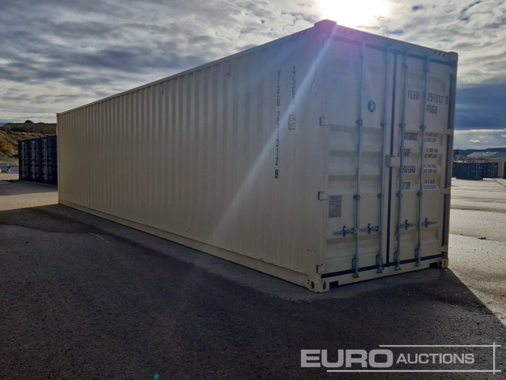 2025 40' x 8' High Cube Container, 4 Side Doors, 1 End Door - Shipping container: picture 3 2025 40' x 8' High Cube Container, 4 Side Doors, 1 End Door - Shipping container: picture 3