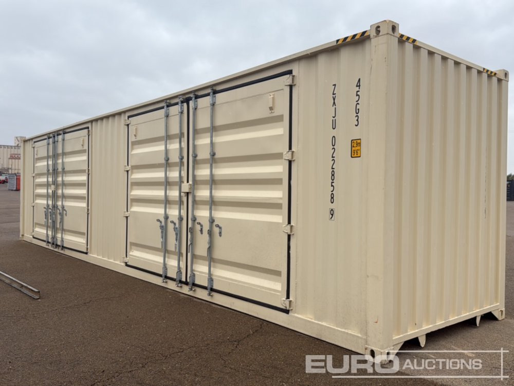 2025 40' x 8' High Cube Container, 4 Side Doors, 1 End Door - Shipping container: picture 2 2025 40' x 8' High Cube Container, 4 Side Doors, 1 End Door - Shipping container: picture 2