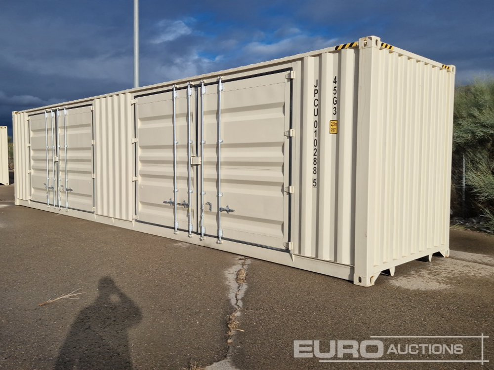 2025 40' x 8' High Cube Container, 4 Side Doors, 1 End Door - Shipping container: picture 2 2025 40' x 8' High Cube Container, 4 Side Doors, 1 End Door - Shipping container: picture 2