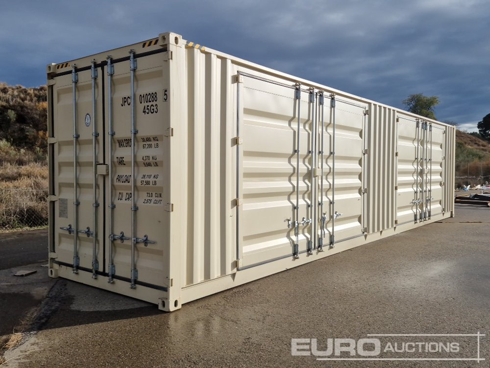 2025 40' x 8' High Cube Container, 4 Side Doors, 1 End Door - Shipping container: picture 1 2025 40' x 8' High Cube Container, 4 Side Doors, 1 End Door - Shipping container: picture 1