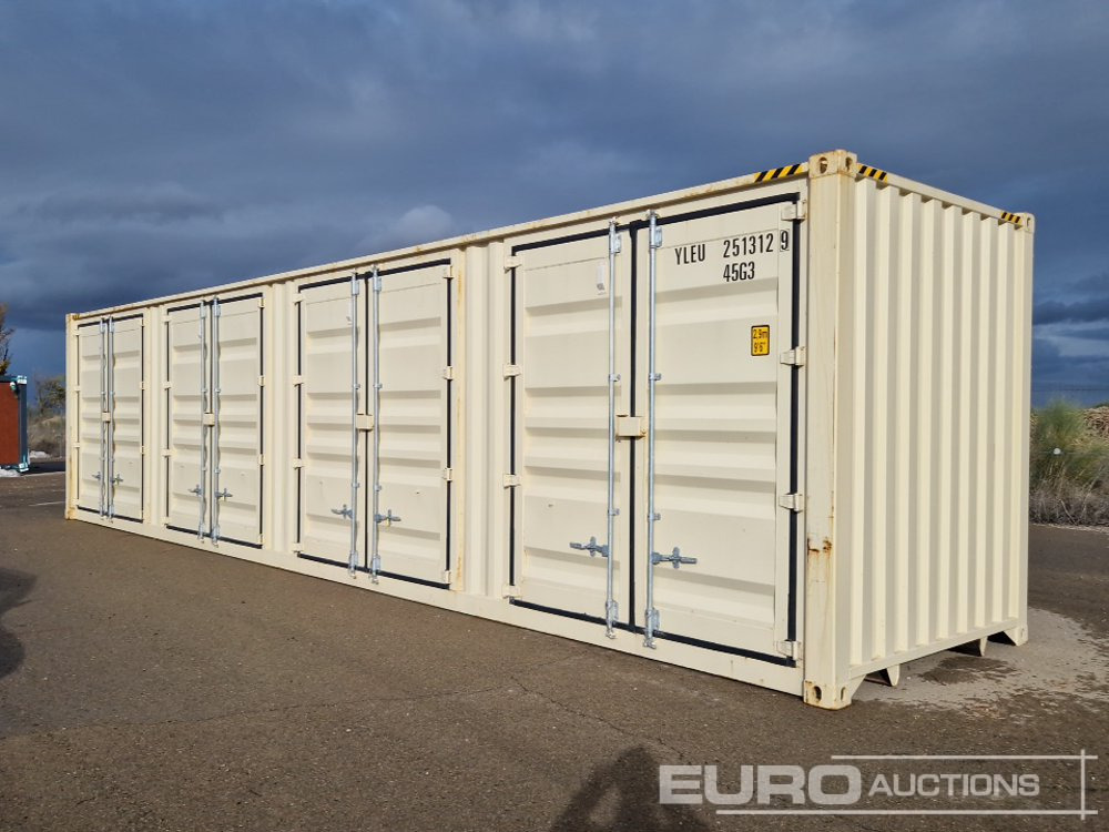 2025 40' x 8' High Cube Container, 4 Side Doors, 1 End Door - Shipping container: picture 1 2025 40' x 8' High Cube Container, 4 Side Doors, 1 End Door - Shipping container: picture 1