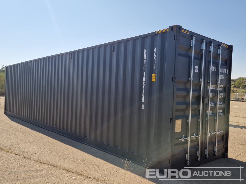 40' HQ Container, One Side Multi Door, 4 Doors / Contenedor - Shipping container: picture 4 40' HQ Container, One Side Multi Door, 4 Doors / Contenedor - Shipping container: picture 4