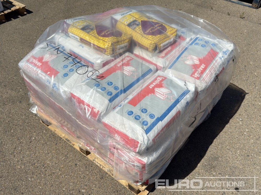 Pallet of 25kg Bags of Mortar, 15kg Flexible Waterproof gel. - Construction equipment: picture 2 Pallet of 25kg Bags of Mortar, 15kg Flexible Waterproof gel. - Construction equipment: picture 2