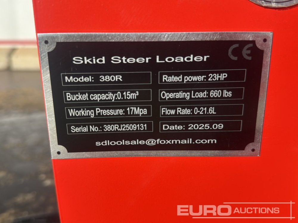 Skid steer loader Unused 2025 SDLOOL SL380R: picture 30 Skid steer loader Unused 2025 SDLOOL SL380R: picture 30