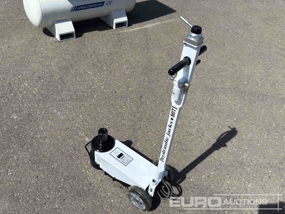Unused Pneumatic Jack Capacity 80 Ton / Gato Neumático 80 Ton - Workshop equipment: picture 2 Unused Pneumatic Jack Capacity 80 Ton / Gato Neumático 80 Ton - Workshop equipment: picture 2