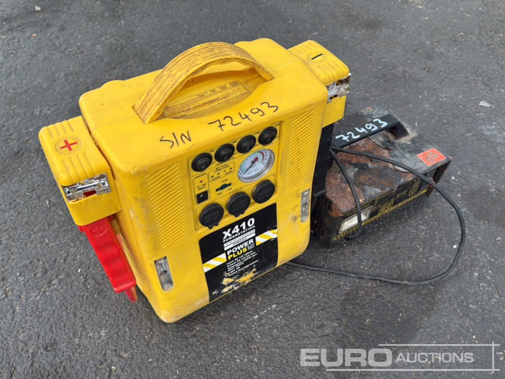 X410 12V 2 in 1 Battery Starter, Compressor, Allstart Battery Charger 12V - Construction equipment: picture 1 X410 12V 2 in 1 Battery Starter, Compressor, Allstart Battery Charger 12V - Construction equipment: picture 1