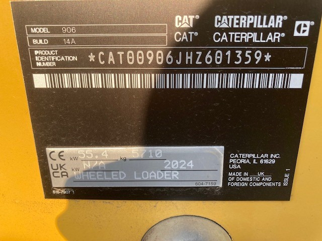 Caterpillar 906-14A - Wheel loader: picture 2 Caterpillar 906-14A - Wheel loader: picture 2