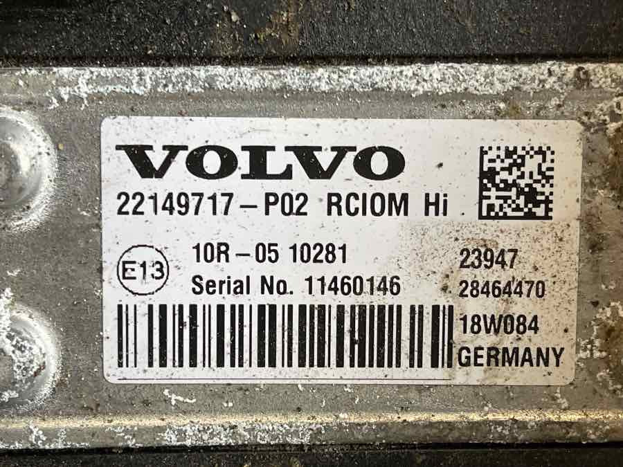 VOLVO ECU RCIOM 22149717 - Electrical system for Truck: picture 2 VOLVO ECU RCIOM 22149717 - Electrical system for Truck: picture 2