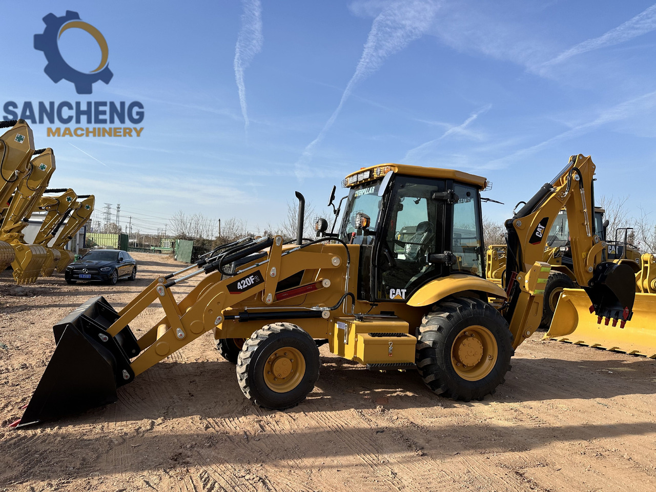 CATERPILLAR 420F2 - Backhoe loader: picture 1 CATERPILLAR 420F2 - Backhoe loader: picture 1