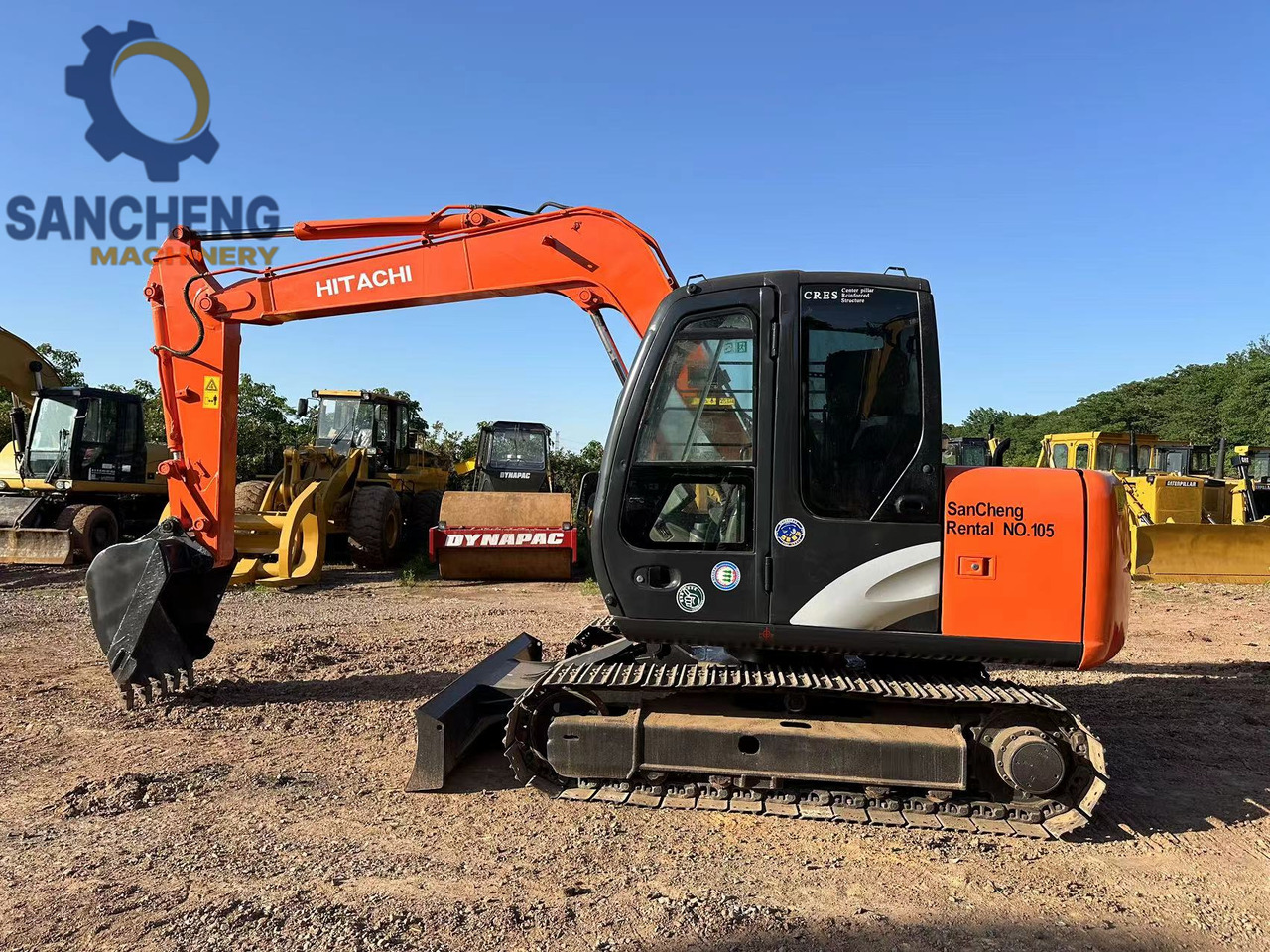 HITACHI ZAXIS ZX70 - Mini excavator: picture 1 HITACHI ZAXIS ZX70 - Mini excavator: picture 1