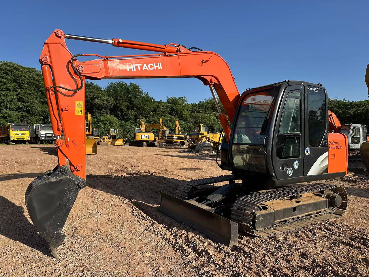 HITACHI ZAXIS ZX70 - Mini excavator: picture 3 HITACHI ZAXIS ZX70 - Mini excavator: picture 3