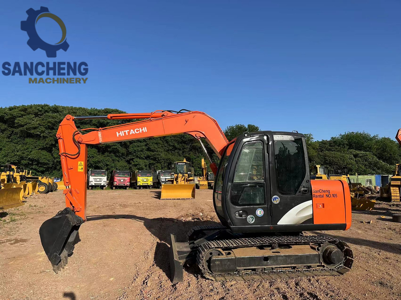 HITACHI ZAXIS ZX70 - Mini excavator: picture 5 HITACHI ZAXIS ZX70 - Mini excavator: picture 5