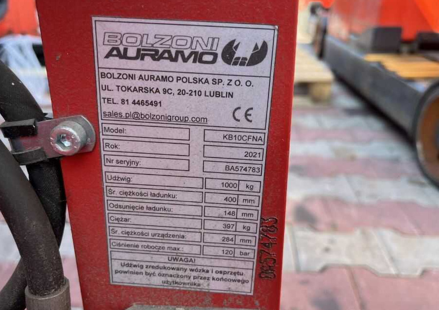 Bolzoni KB10CFNA, Kartonklammer - Clamp: picture 5 Bolzoni KB10CFNA, Kartonklammer - Clamp: picture 5