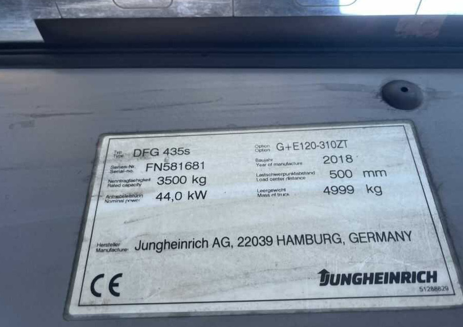 Jungheinrich DFG435s - Diesel forklift: picture 4 Jungheinrich DFG435s - Diesel forklift: picture 4