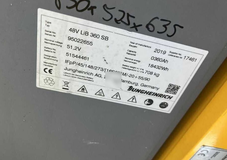 Jungheinrich EFG215 - Electric forklift: picture 5 Jungheinrich EFG215 - Electric forklift: picture 5