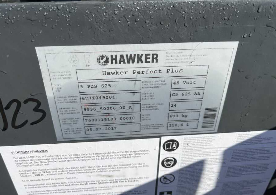 Electric forklift Linde E16P-02: picture 8