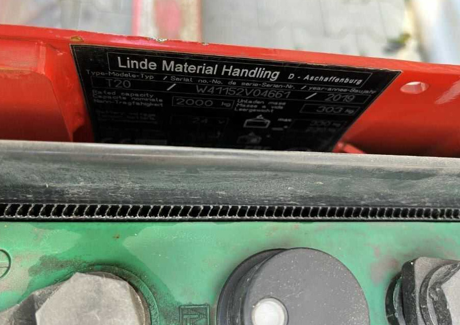 Linde T20 - Pallet truck: picture 4 Linde T20 - Pallet truck: picture 4
