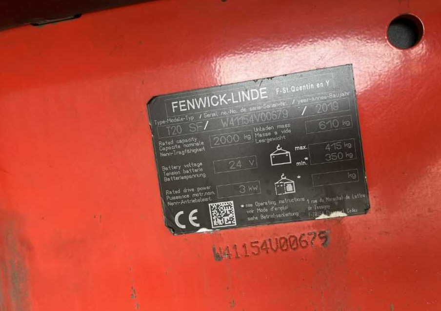Linde T20SF - Pallet truck: picture 4 Linde T20SF - Pallet truck: picture 4