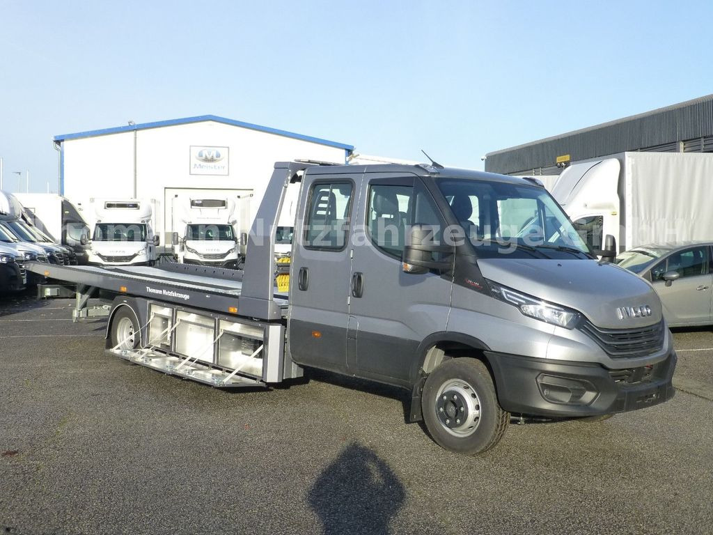 New Tow truck, Van Iveco DAILY 70C18 DoKa Schiebeplateau Luftfed Navi: picture 21