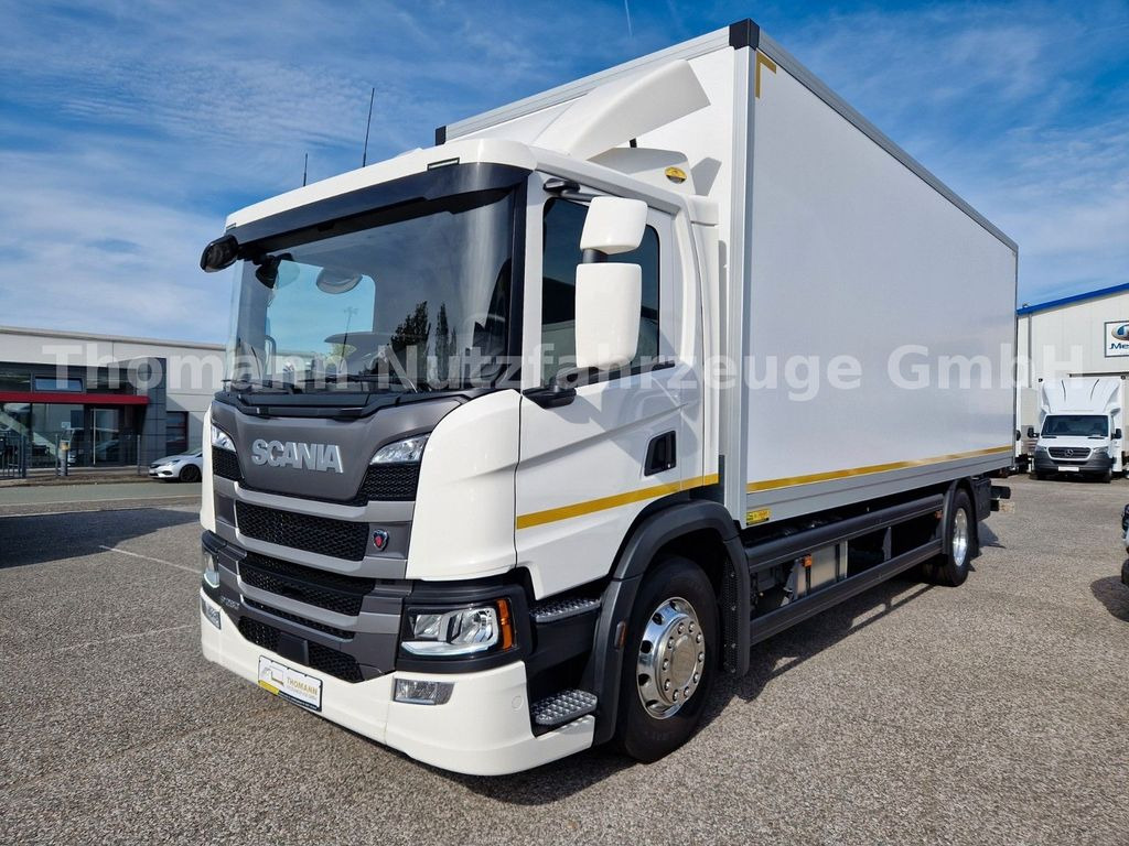 Scania P280 18t Premium Koffer mit BÄR LBW - Box truck: picture 1 Scania P280 18t Premium Koffer mit BÄR LBW - Box truck: picture 1