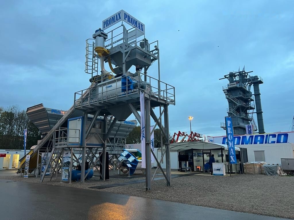 Promax GALVANIZED Compact Concrete Batching Plant C120-TWN-LINE (120m3/ - Cement silo: picture 2 Promax GALVANIZED Compact Concrete Batching Plant C120-TWN-LINE (120m3/ - Cement silo: picture 2