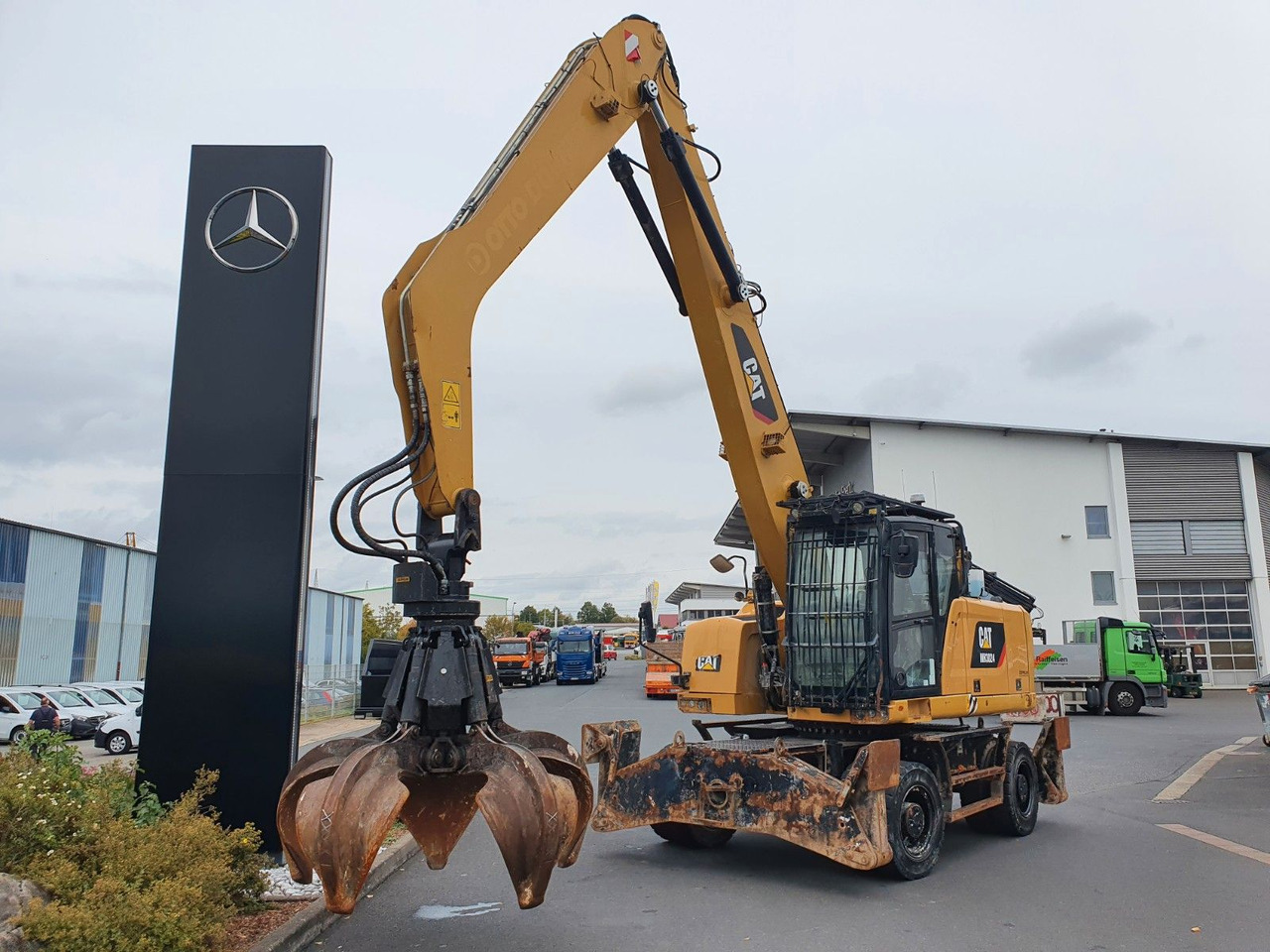CAT MH3024 / MH 3024 / Greifer / 2018 / 9.424h - Wheel excavator: picture 1 CAT MH3024 / MH 3024 / Greifer / 2018 / 9.424h - Wheel excavator: picture 1