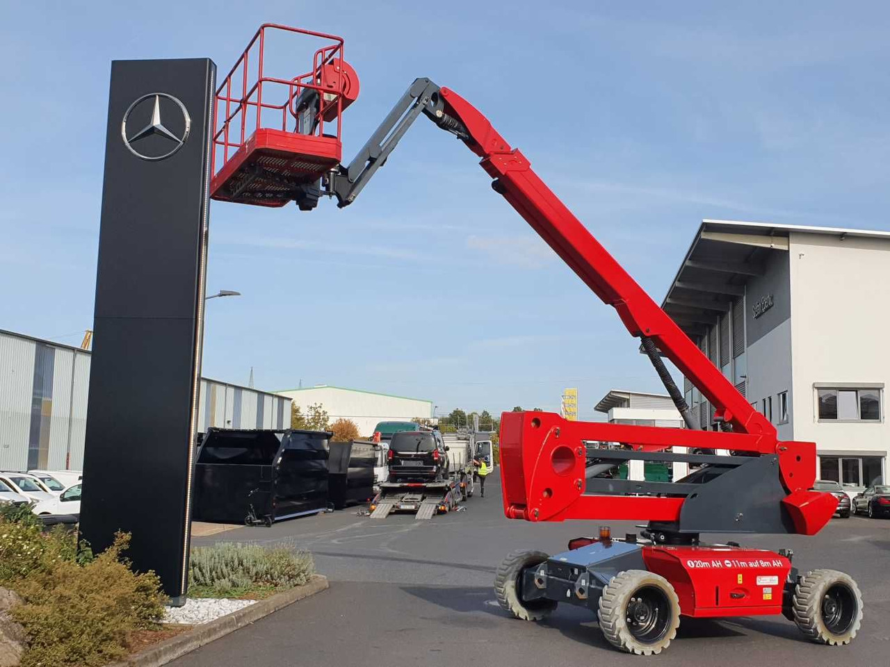 Dingli Magni GTBZ20AE 4x4 /20,2m / 327h /Elektro - Telescopic boom: picture 1 Dingli Magni GTBZ20AE 4x4 /20,2m / 327h /Elektro - Telescopic boom: picture 1
