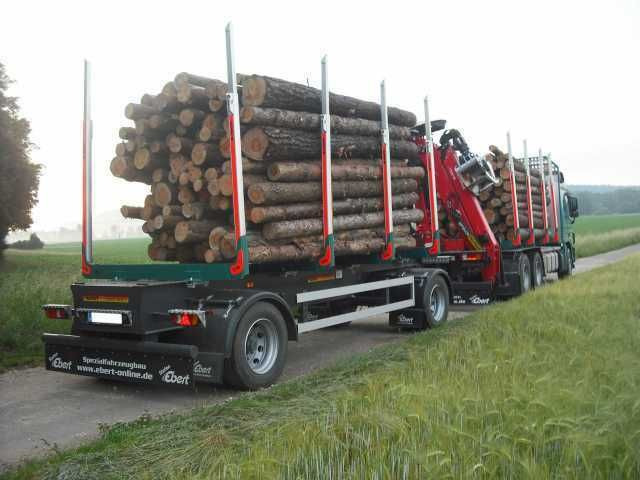 Ebert KHA 18 Kurzholz-Anhänger NEU - Timber trailer: picture 1 Ebert KHA 18 Kurzholz-Anhänger NEU - Timber trailer: picture 1
