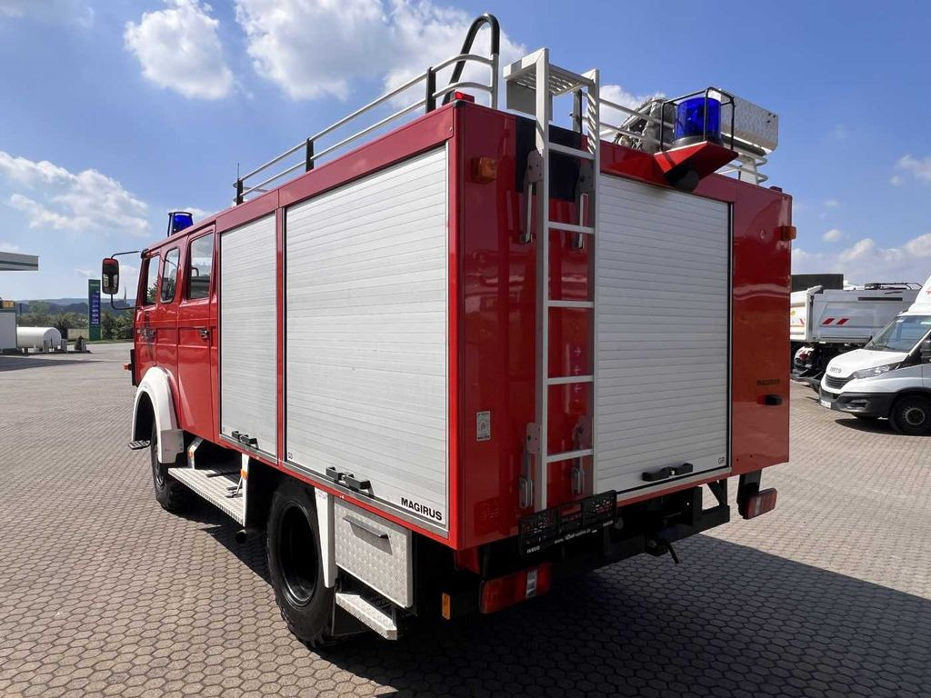 Fire truck Iveco 90-16 AW 4x4 LF8 Feuerwehr Standheizung 9 Sitze: picture 11