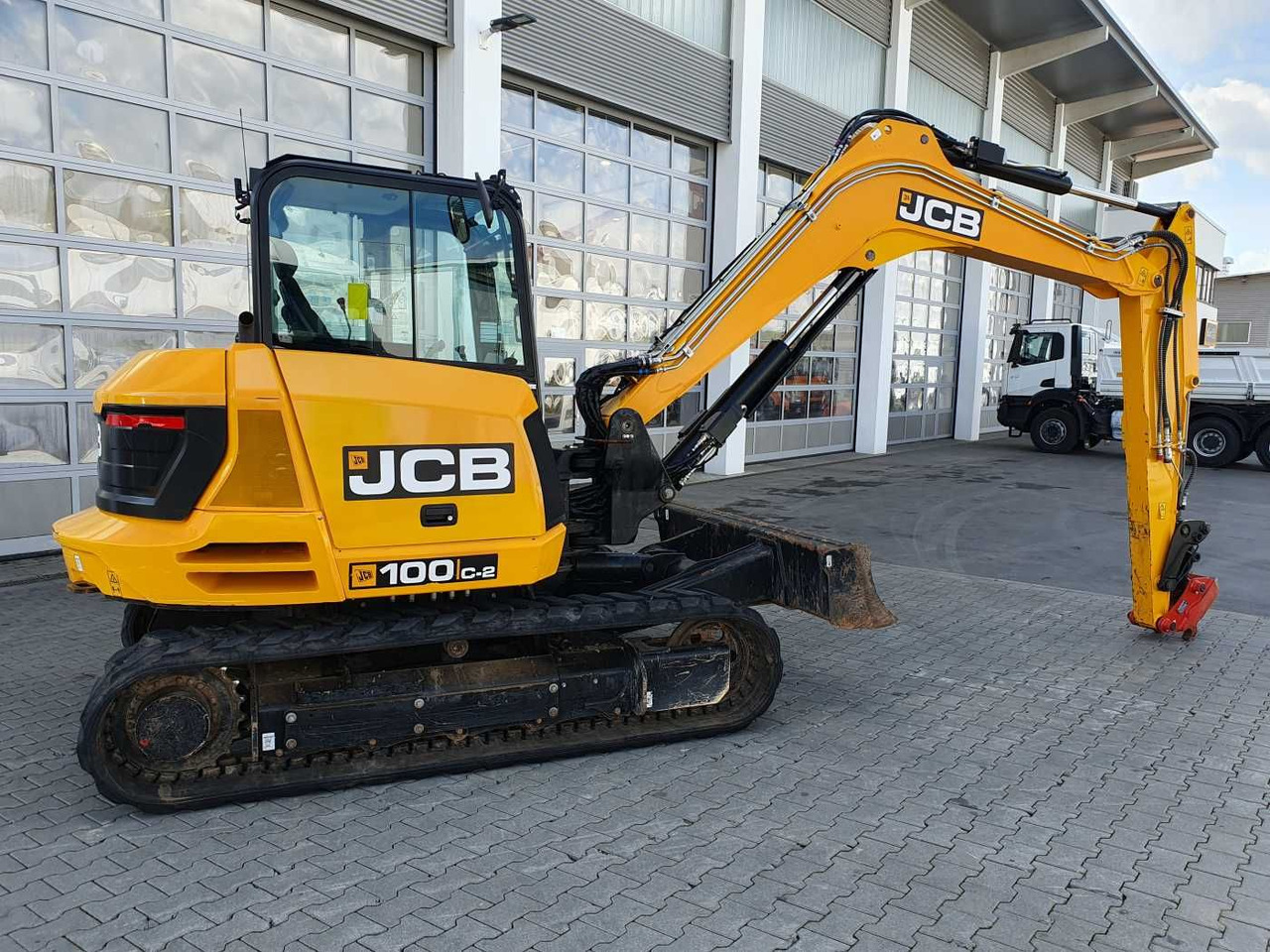JCB 100C-2 / nur 471h! / 2022 / Lehnhoff HS08 - Crawler excavator: picture 2 JCB 100C-2 / nur 471h! / 2022 / Lehnhoff HS08 - Crawler excavator: picture 2