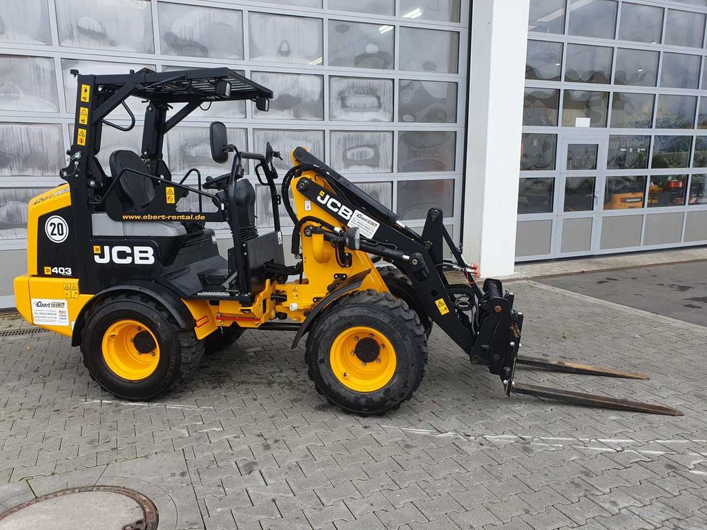 JCB 403 / Schaufel + Gabel / nur 248h! - Wheel loader: picture 3 JCB 403 / Schaufel + Gabel / nur 248h! - Wheel loader: picture 3