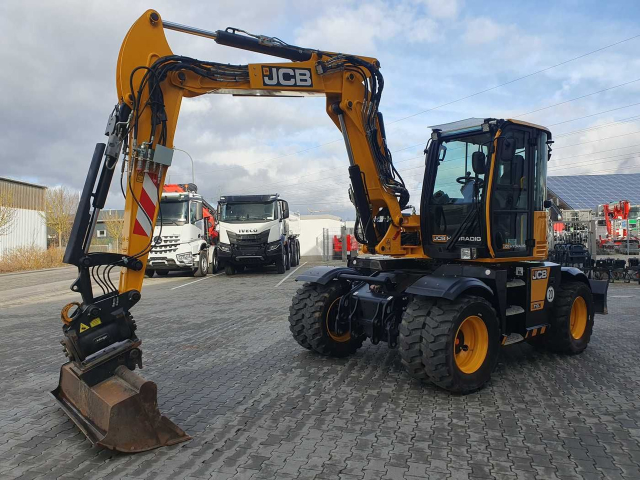 JCB Hydradig HD 110WT / 2022 / nur 239h! / Powertilt - Wheel excavator: picture 5 JCB Hydradig HD 110WT / 2022 / nur 239h! / Powertilt - Wheel excavator: picture 5