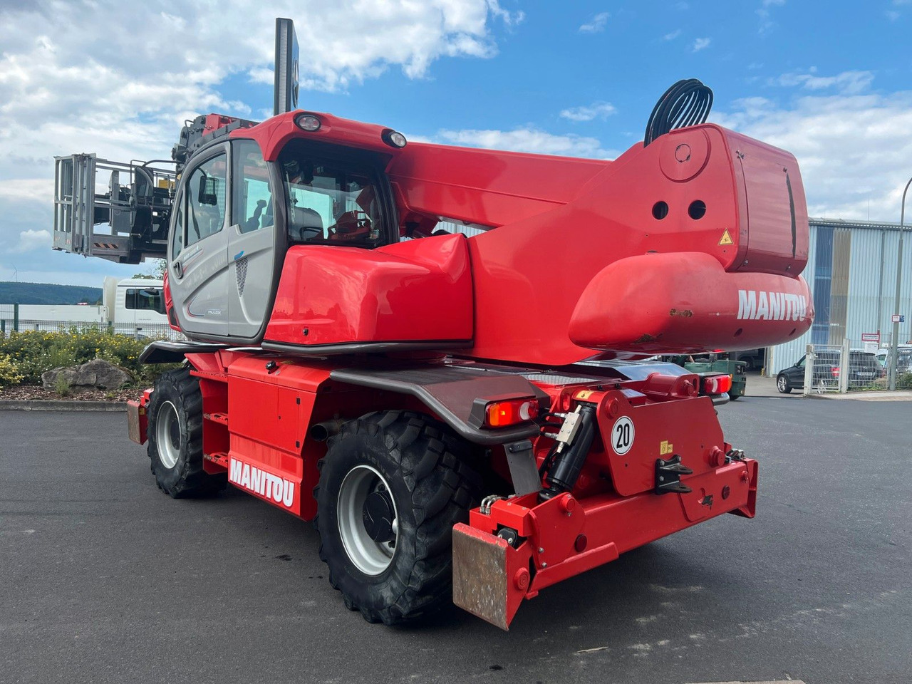 Manitou MRT 2550 + / nur 1.092h! / Gabel / Korb - Telescopic handler: picture 3 Manitou MRT 2550 + / nur 1.092h! / Gabel / Korb - Telescopic handler: picture 3