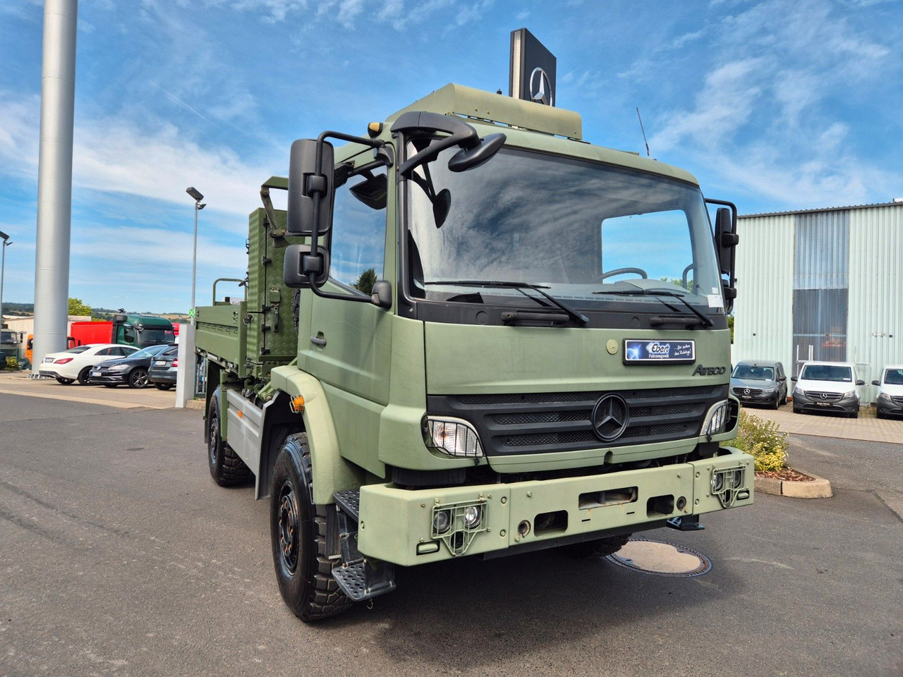 Mercedes-Benz Atego 1018 A 4x4 Pritsche Singlebereift 7 Stück - Dropside/ Flatbed truck: picture 3 Mercedes-Benz Atego 1018 A 4x4 Pritsche Singlebereift 7 Stück - Dropside/ Flatbed truck: picture 3