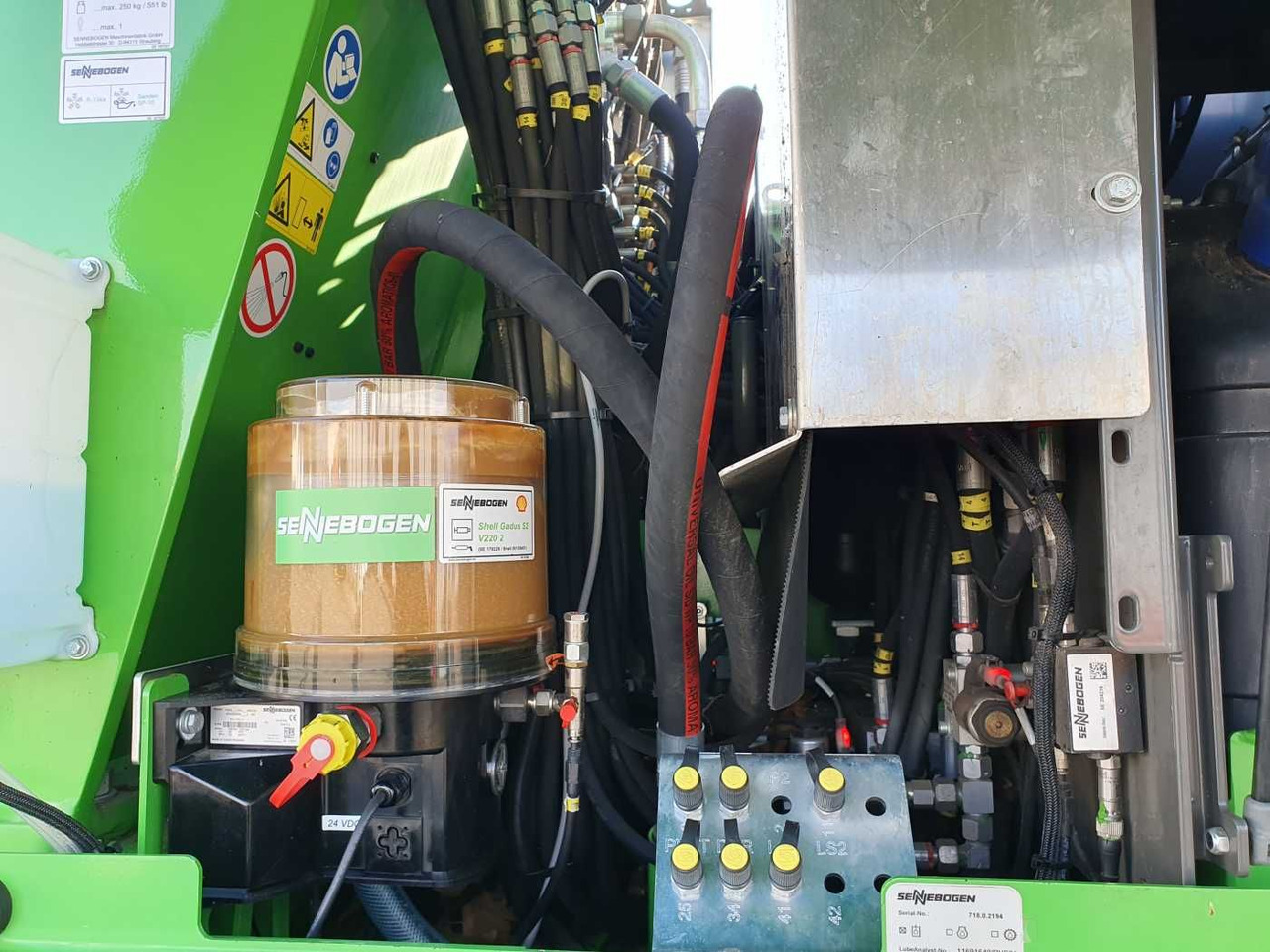 Waste/ Industry handler Sennebogen 718 / inkl. Albach Fällzange / nur 2.148h!: picture 12