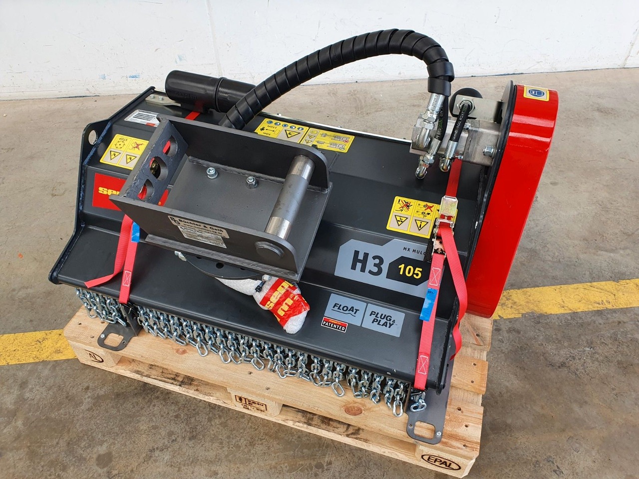 Seppi M. H3 105 / Schlegelmulcher 2-5to lagernd! - Flail mower: picture 2 Seppi M. H3 105 / Schlegelmulcher 2-5to lagernd! - Flail mower: picture 2