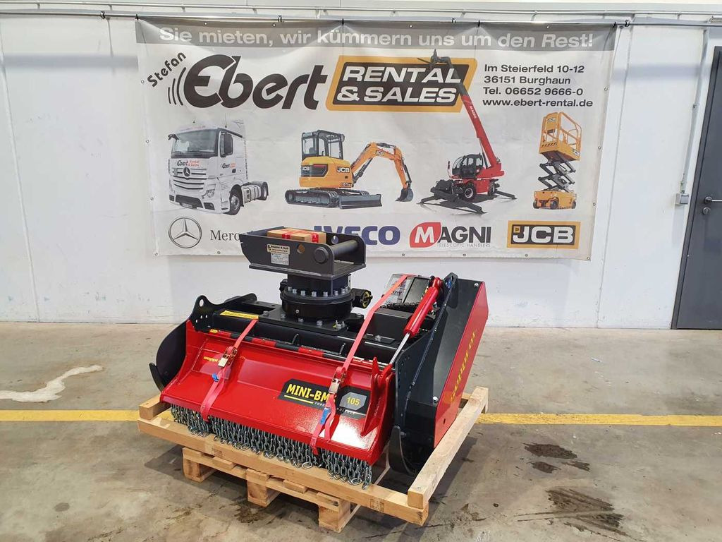 New Forestry mulcher Seppi M. MINI-BMS 105 / Forstmulcher / Drehmotor: picture 1