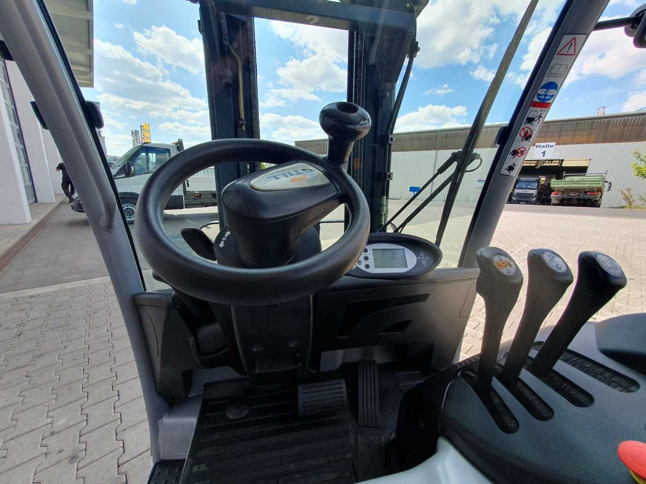 Electric forklift Still RX20-14 / Triplex: 4.30m! / 2.013h / SS: picture 11